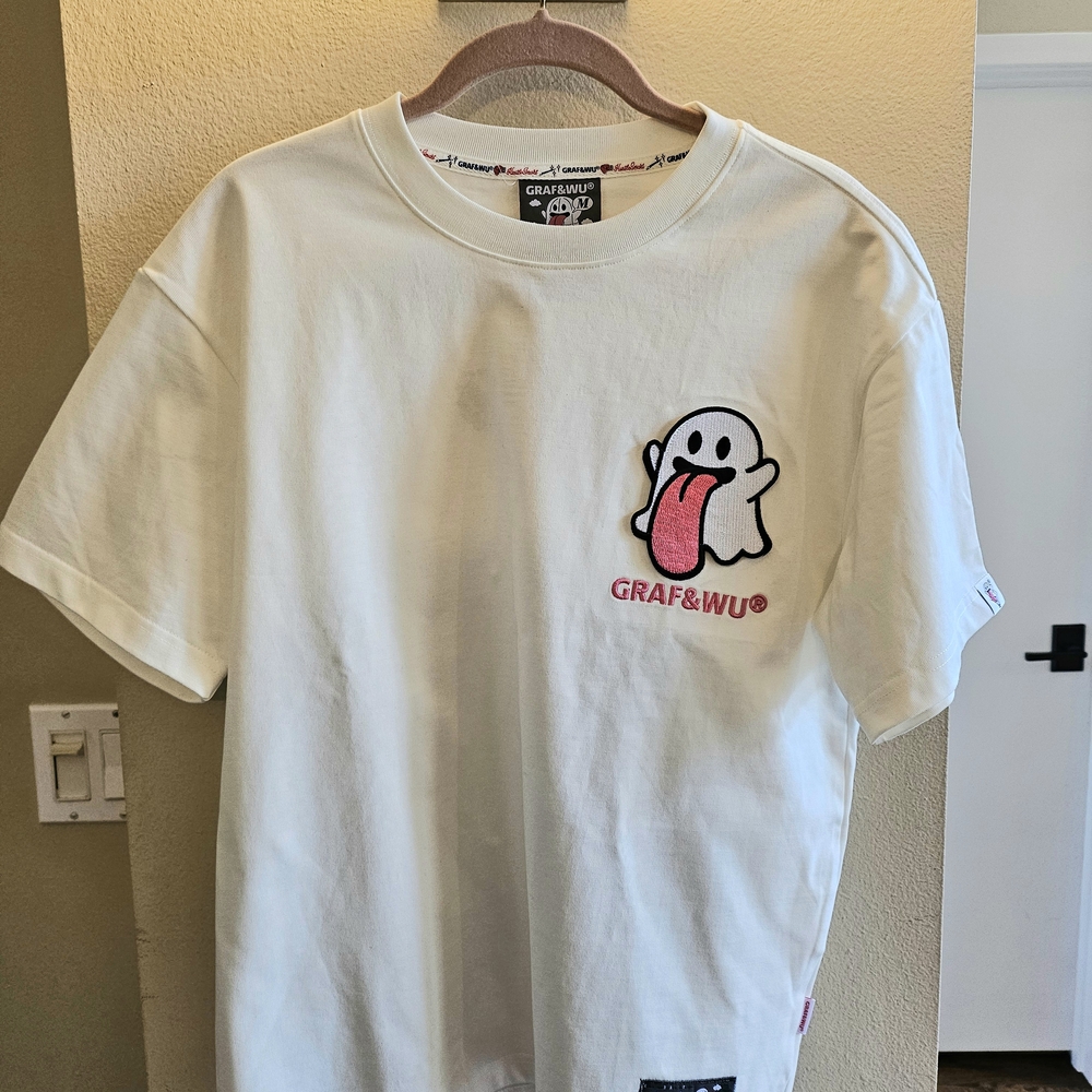 White Graphic Short Sleeve Tee